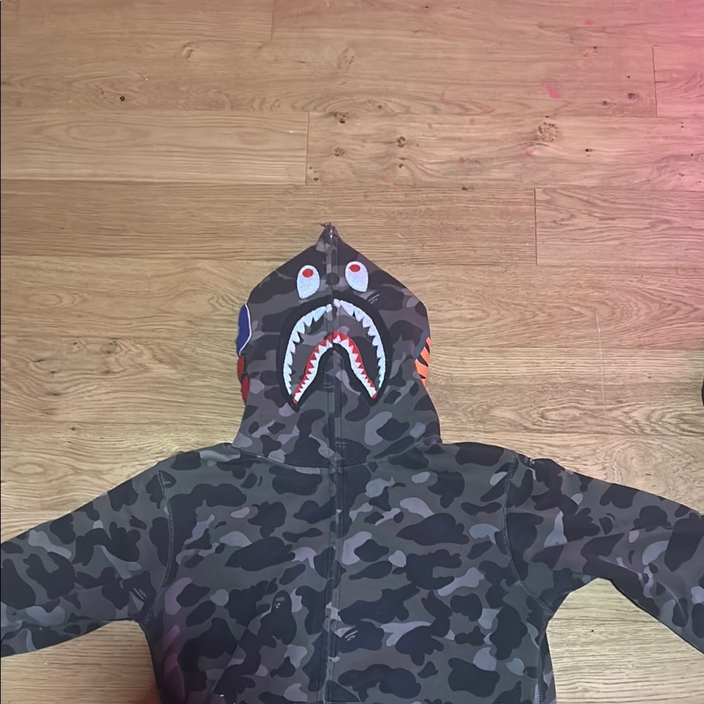 Camouflage Shark Hoodie